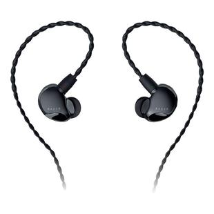 Razer雷蛇虎鳗入耳式监听混合双驱动降噪THX直播创作游戏音乐耳机