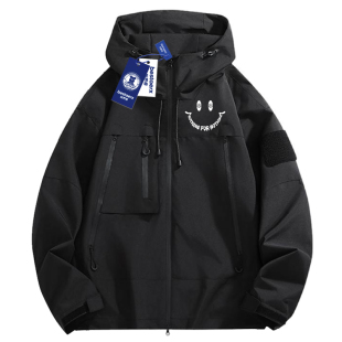 NASA联名潮牌冲锋衣男款秋冬季2025新款户外三合一登山加厚外套女