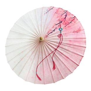 中国风纯手工油纸伞古风女江南实用防雨防晒装饰舞蹈演出汉服伞男