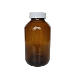 茶色玻璃胶囊瓶儿童安全盖密封玻璃罐遮光药粉瓶咖啡瓶保健品包装