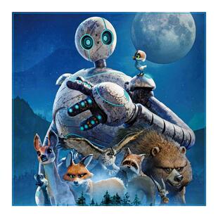 荒野机器人儿童生日游戏派对主题一次性餐具纸盘纸杯装饰布置套装