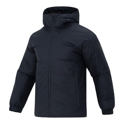 UA安德玛保暖羽绒服外套男装秋冬新款连帽运动服防风休闲夹克上衣