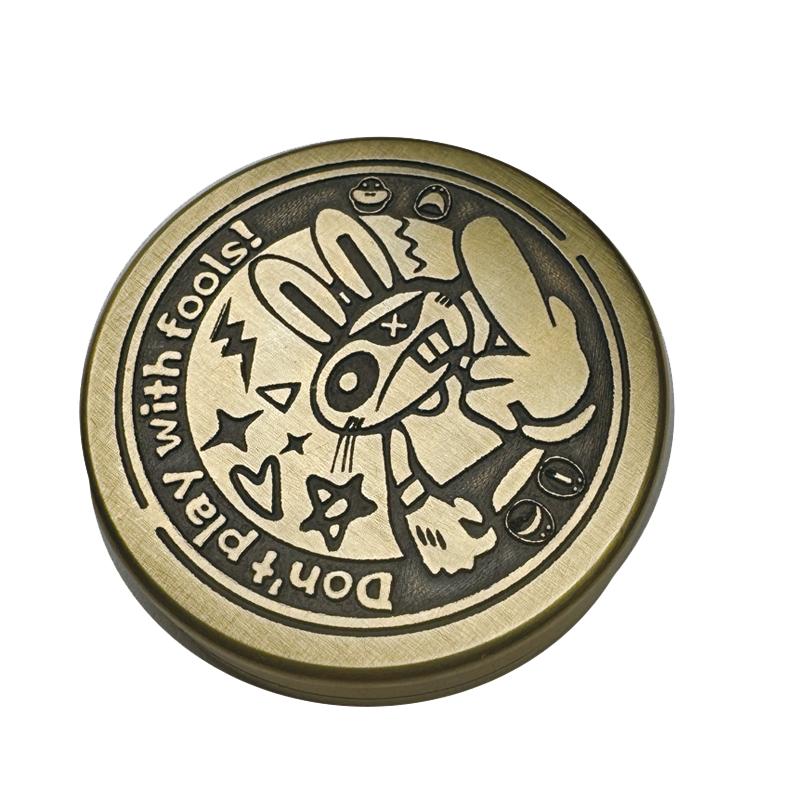 推牌PPB主题币啪啪币奶盖磁力EDC