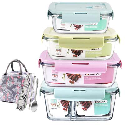 上班族微波炉加热饭盒透明水果盒