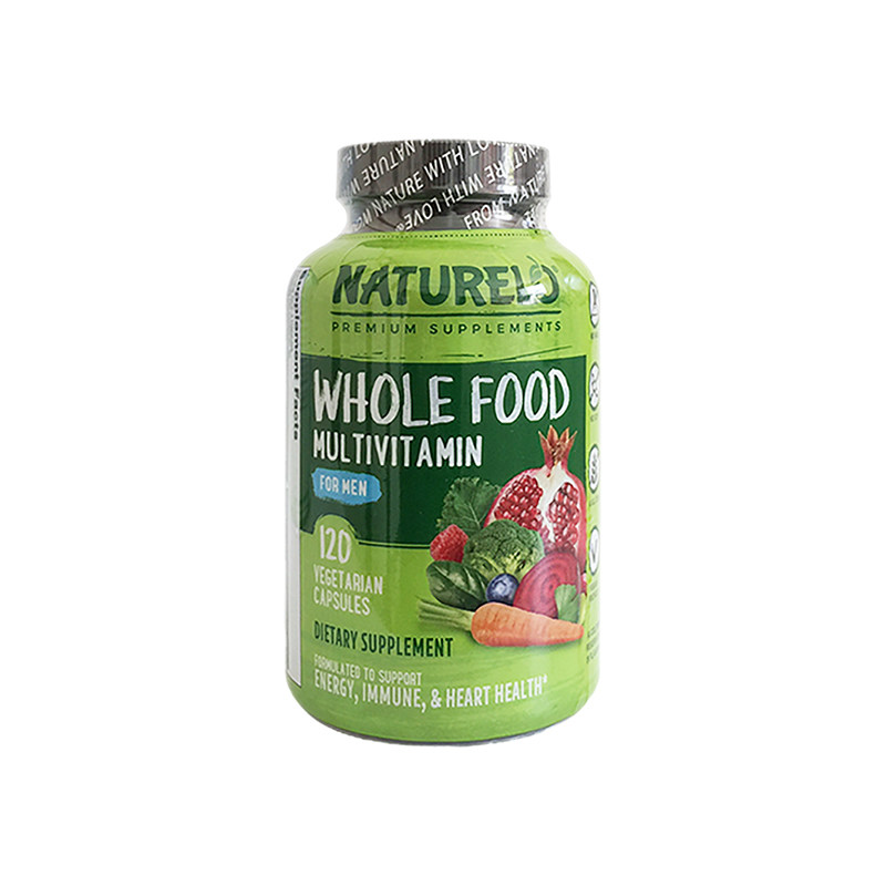 男性多维素食胶囊美国naturelo