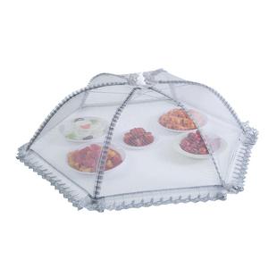 饭菜罩子盖菜罩可折叠餐桌罩防苍蝇饭罩神器家用防尘罩伞剩菜防蚊