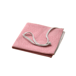 谈得来中式棉麻布艺提花四方巾小茶席茶垫茶具收纳保护包布新品