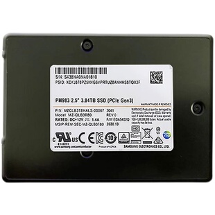 三星/PM983 3.84T 7.68T U.2全新NVME协议 企业级SSD固态硬盘 9A3
