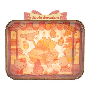 猫的天空之城小夜灯三丽鸥甜梦烘焙坊LED小夜灯摆件酷洛米USB接口