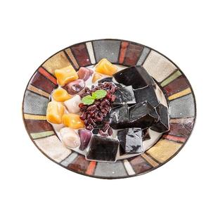 烧仙草粉台湾风味仙草冻奶茶店甜点配料黑凉粉水果捞芋圆商用原料