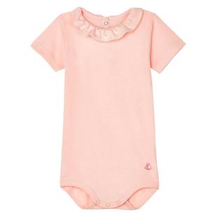 法国Petitbateau小帆船童装婴幼儿短袖包屁衣爬服A00UE