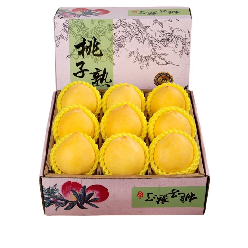 顺丰次日达丨现摘现发黄金蜜桃