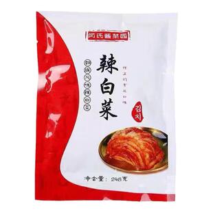闵氏酱菜园韩国泡菜朝鲜族辣白菜小包装爽口下饭菜东北口味