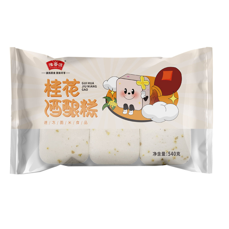 桂花酒酿糕发糕软糯米糕淮香源米米糕/桂花糕/发糕