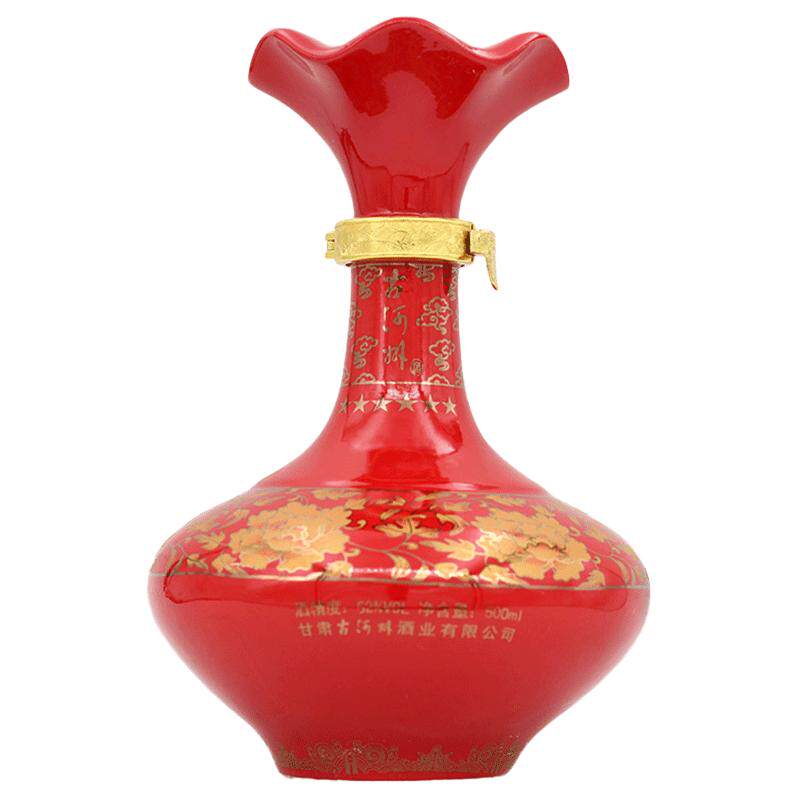 纯粮白酒古河州500ml52度甘肃酒