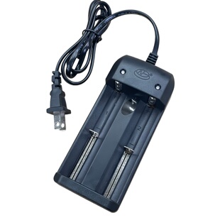 环高26800强光手电筒3.7锂电池21700充电器2A带线双槽大电池充电