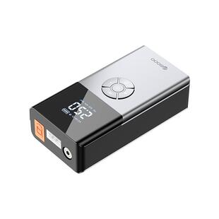 汽车应急启动电源车载充气泵多功能一体机备用12V电瓶搭电宝专用