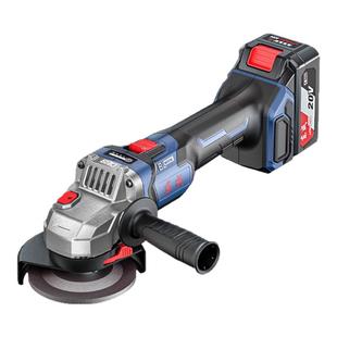 东成电动无刷充电角磨机锂电切割打磨抛光机手磨砂轮机手持式细柄