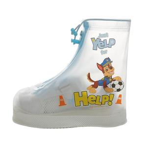 儿童雨鞋套男童女童学生汪汪队防水防滑防雨雨天加厚耐磨雨靴鞋套
