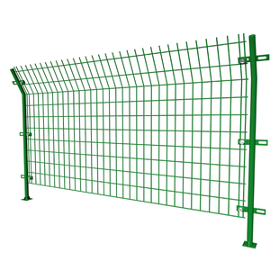 高速公路护栏网铁丝网围栏网格栅栏养鸡拦鸡养殖钢丝隔离网防护栏