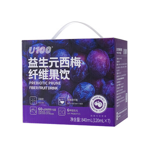 U100益生元西梅纤维饮120ml