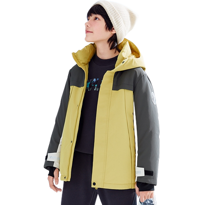 巴拉巴拉儿童羽绒服中大童韩版加厚外套男童秋冬季新款宝宝中长潮