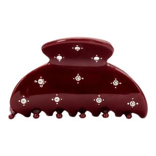 FunF/乐纷绮 若楠难哄同款气质镶钻醋酸发夹 多伦多星芒