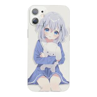 抱兔子的香风智乃可爱风萝莉感苹果14手机壳二次元适用于14pro小米11OPPOa1红米k40荣耀70QOO14华为mate60pro