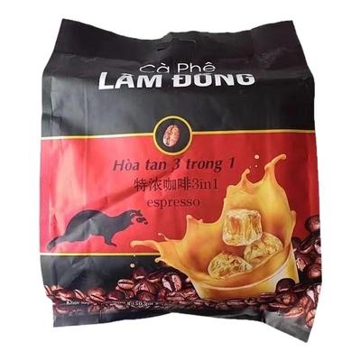 CA PHE LAM DONG越南原装进口提3合1猫屎味夏季冰咖啡速溶特浓