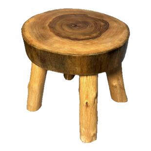 居家生活休闲闲适矮凳多样实木香樟木面矮凳子