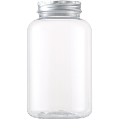 本宫的茶同款饮料瓶透明塑料带铝盖空瓶糖水杯子冷饮瓶PET食品级