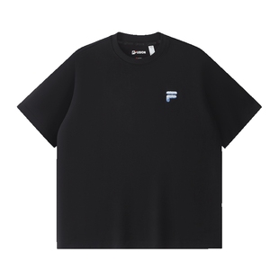 FILA FUSION斐乐情侣短袖t恤女26夏季新款可爱宽松凉感纯棉半袖男