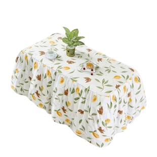 湘周记加厚烤火桌罩长方形可拆洗烤火被家用电暖桌罩取暖桌套罩