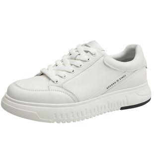 【运动皮鞋】奥康男鞋秋季新款低帮休闲舒适轻质透气板鞋