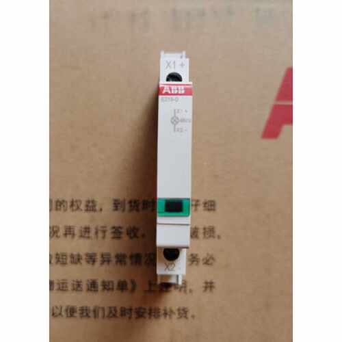 议价原装ABB导轨开关绿色指示灯  E219-D48   12-48VAC/DC