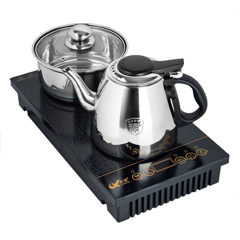 智能平面板电磁茶炉自动加水家用功夫茶具茶盘嵌入式烧水壶煮茶器