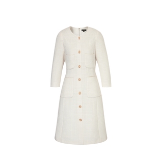 【小香风】Scofield女商务通勤小香风优雅气质收腰连衣裙