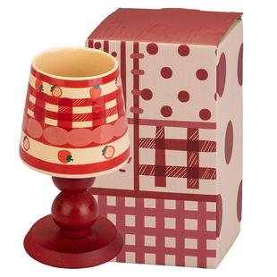 摩登主妇高脚杯陶瓷马克杯红色杯子伴手礼马年新年本命年礼物水杯