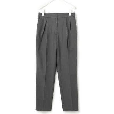 通勤棉亚麻混纺哈伦长裤商场同款