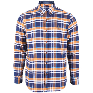 新款BIEM.L.FDLKK比音勒芬专柜正品男装秋季免烫纯色长袖休闲衬衫