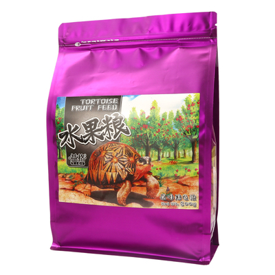 益格饲料红腿辐射星龟800g水果粮