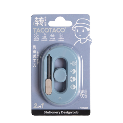 TACOTACO旋转解压陶瓷迷你美工刀