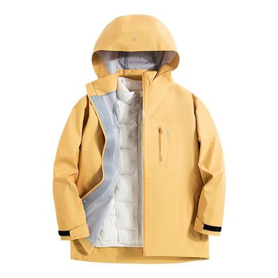 Dodopoli儿童三合一冲锋衣羽绒服防泼水保暖内胆男女户外运动外套