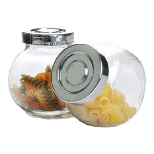 透明玻璃瓶收纳罐密封调味瓶子罐子小号密封罐玻璃罐储物罐厨房