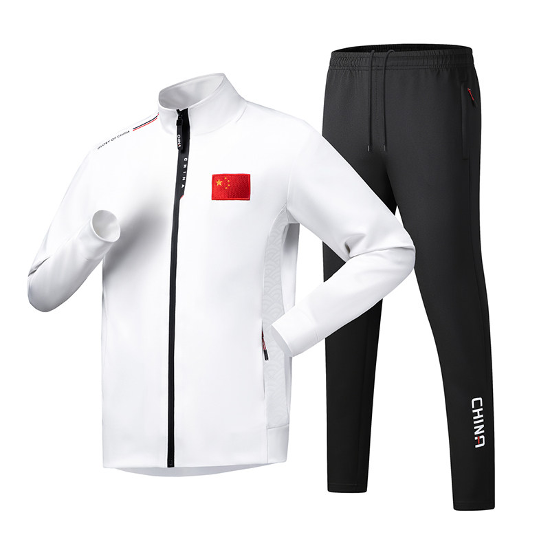 防风不起球中国队运动服长袖套装