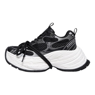 ACUPUNCTURE/爱克佩特圈A潮鞋春透气休闲老爹鞋女厚底增高运动鞋