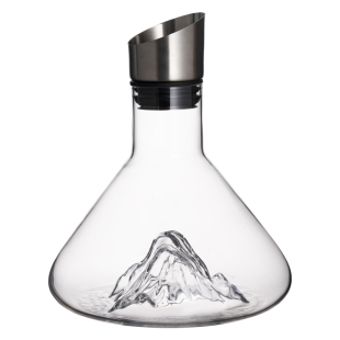 金山瀑布式红酒醒酒器套装家用快速轻奢高档水晶红酒杯分酒壶摆件