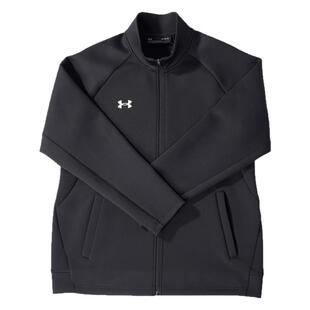 UA安德玛男子新款正品太空棉拉链运动休闲立领夹克开衫外套