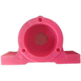 新品促销玉米脱粒机播种农机配件装双轴承P6204尼龙塑料座皮带轮