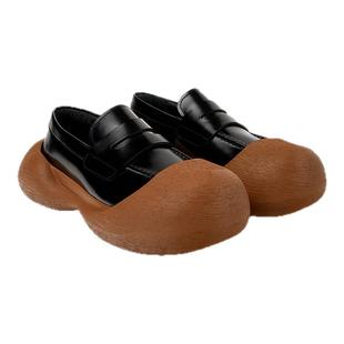 CAMPERLAB看步男女鞋Caramba大头乐福鞋圆头厚底潮流休闲鞋皮鞋